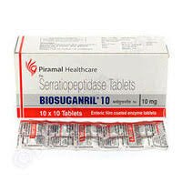 Buy Biosugranil Serratiopeptidase 5 Mg New Pharmaoffshore