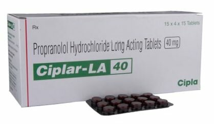Buy Ciplar LA (Propranolol) 40 mg