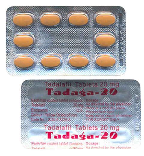 Tadaga Tadalafil 20 mg