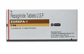 Buy Why is this medication prescribed? Repaglinide is used to treat type 2 diabetes (condition in which the body does not use insulin normally and, therefore, cannot control the amount of sugar in the blood). Repaglinide helps your body regulate the amount of glucose (sugar) in your blood. It decreases the amount of glucose by stimulating the pancreas to release insulin. Over time, people who have diabetes and high blood sugar can develop serious or life-threatening complications, including heart disease, stroke, kidney problems, nerve damage, and eye problems.Taking medication(s), making lifestyle changes (e.g., diet, exercise, quitting smoking), and regularly checking your blood sugar may help to manage your diabetes and improve your health. This therapy may also decrease your chances of having a heart attack, stroke, or other diabetes-related complications such as kidney failure, nerve damage (numb, cold legs or feet; decreased sexual ability in men and women), eye problems, including changes or loss of vision, or gum disease. Your doctor and other healthcare providers will talk to you about the best way to manage your diabetes. This medication is sometimes prescribed for other uses; ask your doctor or pharmacist for more information. How should this medicine be used? Repaglinide comes as a tablet to take by mouth. The tablets are taken before meals, any time from 30 minutes before a meal to just before the meal. If you skip a meal, you need to skip the dose of repaglinide. If you add an extra meal, you need to take an extra dose of repaglinide. Your doctor may gradually increase your dose, depending on your response to repaglinide. Follow the directions on your prescription label carefully, and ask your doctor or pharmacist to explain any part you do not understand. Take repaglinide exactly as directed. Do not take more or less of it or take it more often than directed by the package label or prescribed by your doctor. Continue to take repaglinide even if you feel well. Do not stop taking repaglinide without talking to your doctor. What special precautions should I follow? Before taking repaglinide, tell your doctor and pharmacist if you are allergic to repaglinide or any other drugs. tell your doctor if you are taking gemfibrozil (Lopid). Your doctor will probably tell you not to take repaglinide if you are taking this medication. tell your doctor and pharmacist what prescription and nonprescription medications, vitamins, nutritional supplements, and herbal products you are taking or plan to take. Be sure to mention any of the following: acetophenazine (Tindal), aspirin, blood pressure medicines, carbamazepine (Tegretol), chloramphenicol (Chloromycetin), chlorpromazine (Thorazine), corticosteroids, diuretics ('water pills'), drugs for arthritis, erythromycin, troglitazone (Rezulin), estrogens, fluphenazine (Prolixin), isoniazid (Rifamate), ketoconazole (Nizoral), mesoridazine (Serentil), oral contraceptives, perphenazine (Trilafon), phenelzine (Nardil), phenobarbital (Luminal), phenytoin (Dilantin), probenecid (Benemid), prochlorperazine (Compazine), promazine (Sparine), promethazine (Phenergan), rifampin (Rifadin, Rimactane), thioridazine (Mellaril), tranylcypromine (Parnate), trifluoperazine (Stelazine), triflupromazine (Vesprin), trimeprazine (Temaril), vitamins, or warfarin (Coumadin). Your doctor may need to change the doses of your medications or monitor you carefully for side effects. tell your doctor if you have or have ever had liver or kidney disease or if you have been told you have type I diabetes mellitus. tell your doctor if you are pregnant, plan to become pregnant, or are breast-feeding. If you become pregnant while taking repaglinide, call your doctor. if you are having surgery, including dental surgery, tell the doctor or dentist that you are taking repaglinide. What special dietary instructions should I follow? Be sure to follow all exercise and dietary recommendations made by your doctor or dietitian. It is important to eat a healthful diet. Alcohol may cause a decrease in blood sugar. Ask your doctor about the use of alcoholic beverages while you are taking repaglinide. What should I do if I forget a dose? If you have just begun to eat a meal, take the missed dose as soon as you remember it. However, if you have finished eating, skip the missed dose and continue your regular dosing schedule. Do not take a double dose to make up for a missed one. What side effects can this medication cause? This medication may cause changes in your blood sugar. You should know the symptoms of low and high blood sugar and what to do if you have these symptoms. You may experience hypoglycemia (low blood sugar) while you are taking this medication. Your doctor will tell you what you should do if you develop hypoglycemia. He or she may tell you to check your blood sugar, eat or drink a food or beverage that contains sugar, such as hard candy or fruit juice, or get medical care. Follow these directions carefully if you have any of the following symptoms of hypoglycemia: shakiness dizziness or lightheadedness sweating nervousness or irritability sudden changes in behavior or mood headache numbness or tingling around the mouth weakness pale skin hunger clumsy or jerky movements If hypoglycemia is not treated, severe symptoms may develop. Be sure that your family, friends, and other people who spend time with you know that if you have any of the following symptoms, they should get medical treatment for you immediately. confusion seizures loss of consciousness Call your doctor immediately if you have any of the following symptoms of hyperglycemia (high blood sugar): extreme thirst frequent urination extreme hunger weakness blurred vision If high blood sugar is not treated, a serious, life-threatening condition called diabetic ketoacidosis could develop. Call your doctor immediately if you have any of these symptoms: dry mouth upset stomach and vomiting shortness of breath breath that smells fruity decreased consciousness Repaglinide may cause side effects. Tell your doctor if any of these symptoms are severe or do not go away: headache nasal congestion joint aches back pain constipation diarrhea What should I know about storage and disposal of this medication? Keep this medication in the container it came in, tightly closed and out of reach of children. Store it at room temperature and away from excess heat and moisture (not in the bathroom). Unneeded medications should be disposed of in special ways to ensure that pets, children, and other people cannot consume them. However, you should not flush this medication down the toilet. Instead, the best way to dispose of your medication is through a medicine take-back program. Talk to your pharmacist or contact your local garbage/recycling department to learn about take-back programs in your community. See the FDA's Safe Disposal of Medicines website (http://goo.gl/c4Rm4p) for more information if you do not have access to a take-back program. It is important to keep all medication out of sight and reach of children as many containers (such as weekly pill minders and those for eye drops, creams, patches, and inhalers) are not child-resistant and young children can open them easily. To protect young children from poisoning, always lock safety caps and immediately place the medication in a safe location – one that is up and away and out of their sight and reach. http://www.upandaway.org In case of emergency/overdose In case of overdose, call the poison control helpline at 1-800-222-1222. Information is also available online at https://www.poisonhelp.org/help. If the victim has collapsed, had a seizure, has trouble breathing, or can't be awakened, immediately call emergency services at 911. What other information should I know? Keep all appointments with your doctor and the laboratory. Your blood sugar and glycosylated hemoglobin (HbA1c) should be checked regularly to determine your response to repaglinide. Your doctor will also tell you how to check your response to this medication by measuring your blood or urine sugar levels at home. Follow these instructions carefully. You should always wear a diabetic identification bracelet to be sure you get proper treatment in an emergency. Do not let anyone else take your medication. Ask your pharmacist any questions you have about refilling your prescription. It is important for you to keep a written list of all of the prescription and nonprescription (over-the-counter) medicines you are taking, as well as any products such as vitamins, minerals, or other dietary supplements. You should bring this list with you each time you visit a doctor or if you are admitted to a hospital. It is also important information to carry with you in case of emergencies. Brand names Prandin® Brand names of combination products Prandimet® (containing Metformin, Repaglinide)