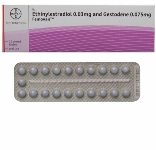 Buy Femovan (Ethinyl Estradiol 0.03 mg + Gestodene 0.075 mg), 0.03 mg + 0.075 mg