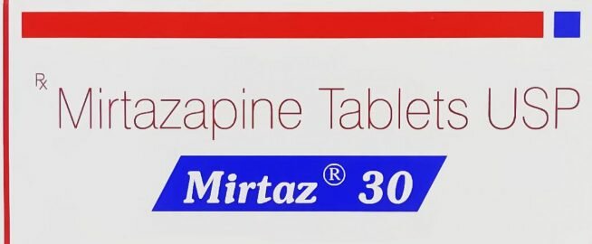 Buy Mirtaz (Mirtazapine ), 30 mg