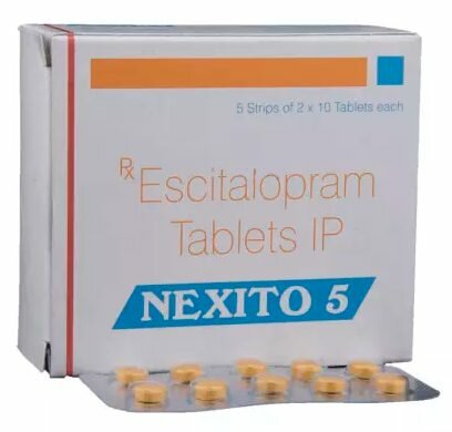 Buy Nexito (Escitalopram Oxalate), 5 mg