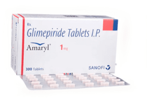 Amaryl (Glimepiride) 1 mg