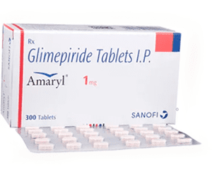 Amaryl (Glimepiride) 1 mg
