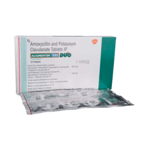 Augmentin Duo (Amoxicillin and Clavulanic Acid) 1000 mg