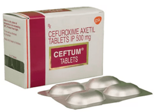 Ceftum (Cefuroxime) 500 mg Tablet