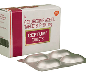 Ceftum (Cefuroxime) 500 mg Tablet