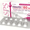 Fenafex (Fexofenadine HCI) 180 mg Tablet
