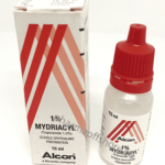 Mydriacyl 15 ml Eye Drops (Tropicamide Solution) - 1 bottle