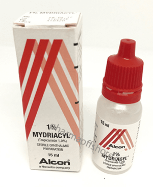Mydriacyl 15 ml Eye Drops (Tropicamide Solution)