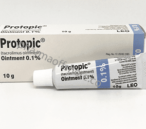 Protopic Ointment (Tacrolimus) 0.1 % 10 g tube