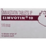 Simvotin (Simvastatin) 10 mg - 30 pills
