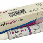 Travocort Cream 5 g (Isoconazole nitrate 10 mg + Diflucortolone valerate 1 mg), 2 tubes