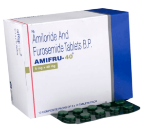 Amifru (Furosemide 40mg) + Amiloride 5mg)