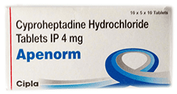 Apenorm (Cyproheptadine) 4mg