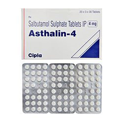 Asthalin (Albuterol) 4 mg