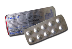 Avacard (Amlodipine) 5 mg