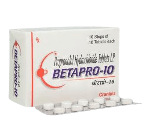 Betapro 10 mg Propranolol