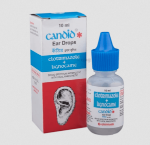 Candid Ear Drops, 15 ml x 3 bottles