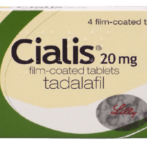 Cialis 4 tabs/pack 20 mg