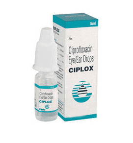 Ciplox Eye Drops (Ciprofloxacin 0.3% w/v) 10 ml