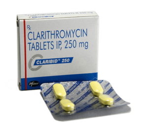 Claribid (Clarithromycin) 250 mg