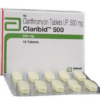 Claribid (Clarithromycin) 500 mg
