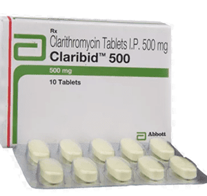 Claribid (Clarithromycin) 500 mg