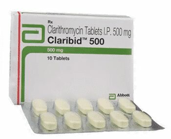 Buy Claribid (Clarithromycin) 500 mg