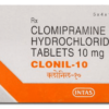 Clonil (Clomipramine) 10 mg