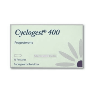 Cyclogest 400 mg, 1 x 15 Pessaries