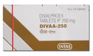 Divaa (Divalproex) 250 mg