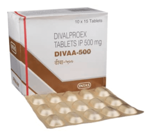 Divaa (Divalproex) 500 mg