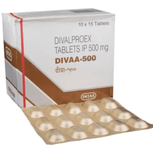 Divaa (Divalproex) 500 mg