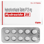 Hydrazide 25mg (Hydrochlorothiazide) - 50 pills