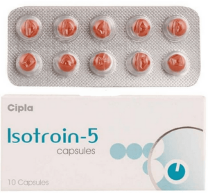 Isotroin (Isotretinoin) 5 mg