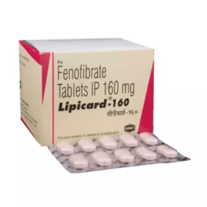 Lipicard (Fenofibrate) 160 mg