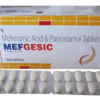 Mefgesic (Mefenamic Acid 500 mg + Paracetamol/Acetaminophen 500 mg) 500 mg + 500 mg