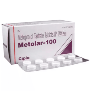 Metolar (Metoprolol) 100 mg