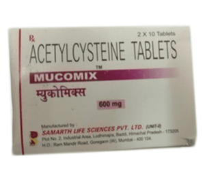 Mucomix (Acetylcysteine) 600 mg