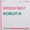 Norlut-N (Norethisterone) 5 mg