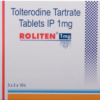 Roliten (Tolterodine) 1 mg