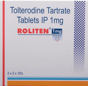 Roliten (Tolterodine) 1 mg