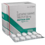 Qutan (Quetiapine) 200 mg - 30 pills