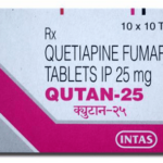 Qutan (Quetiapine) 25 mg - 30 pills