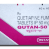 Qutan (Quetiapine) 50 mg