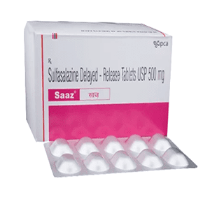 Saaz (Sulfasalazine) 500 mg