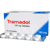 Tramadol (Generic) 100 mg, 90 tabs
