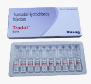 Tramadol Injections 100 mg, 10 ampoules